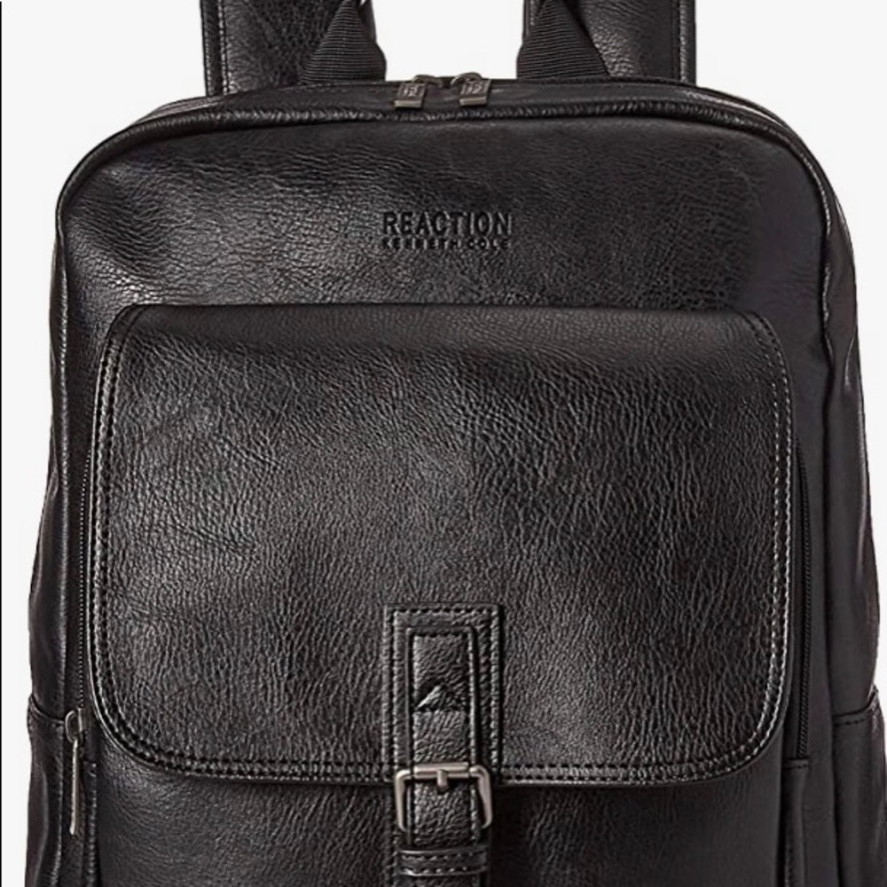 SALE‼️Kenneth Cole Reaction Lightweight Faux Leather Collection, Black, One Size